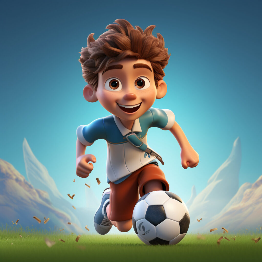 soccer ball cartoon